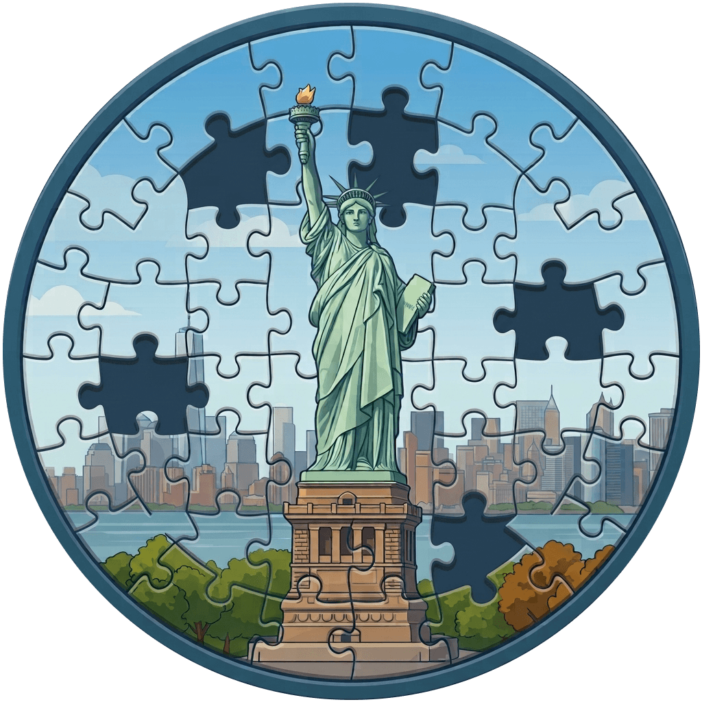 Round Jigsaw Puzzles logo